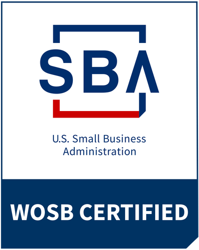 U.S. Small Business Administration certified Women-Owned Small Business